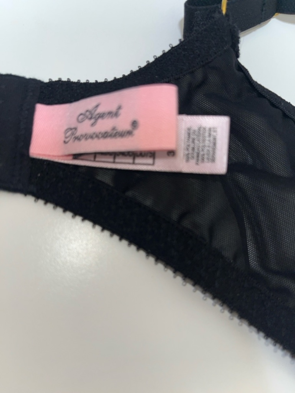 Agent Provocateur Essie Floral Lace Plunge Bra with Crisscross Detail 34DD - Picture 8 of 13